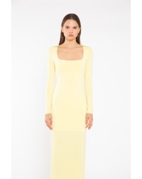 Glamorous - Square Neck Bodycon Midi Dress