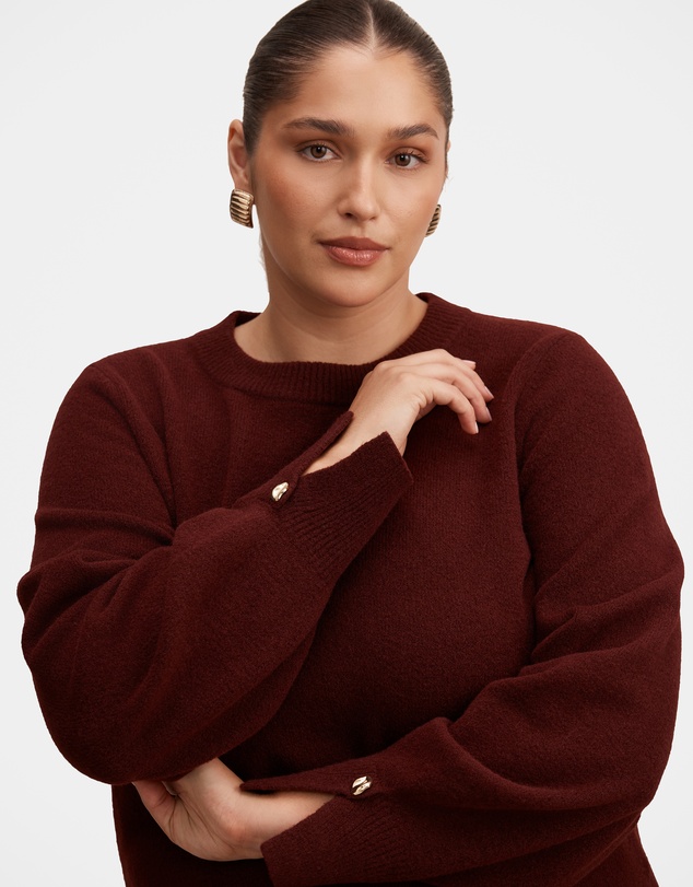 Forever New Curve - Ellie Curve Cuff Detail Sweater