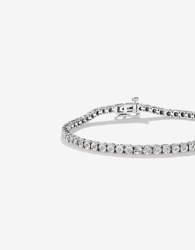 Michael Hill - Tennis Bracelet with 0.25 Carat TW of Diamonds in Sterling Silver