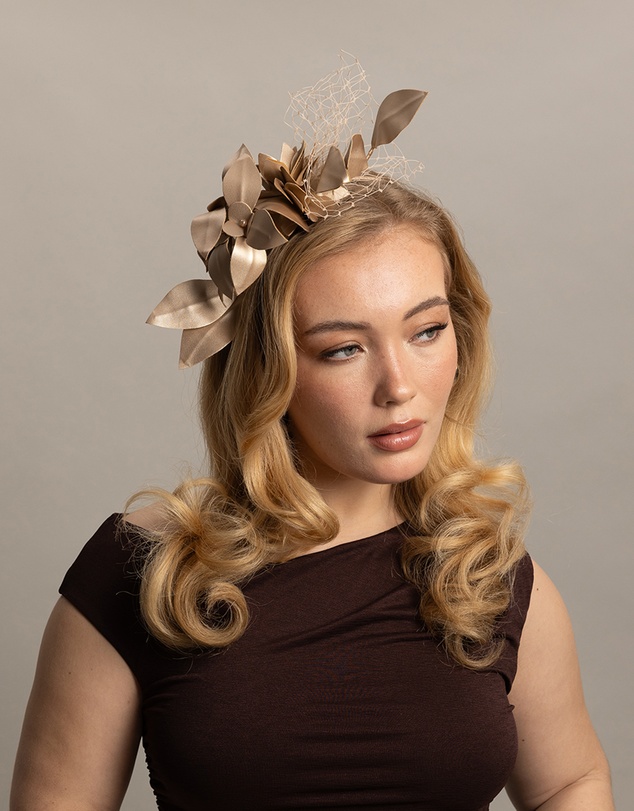 Morgan & Taylor - Dulcie Headpiece in Gold