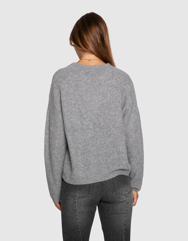 Belle & Bloom - Wrap Me Up Scarf Sweater