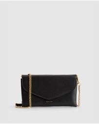 Evity - Lila Leather Chain Crossbody Purse