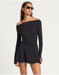 Bond-Eye Swimwear - Nixi Long Sleeve Mini Dress