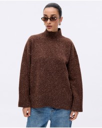 Minima Esenciales - Rae Merino Wool Silk Blend Jumper
