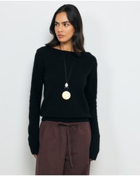 AERE - Romy Merino Wool Knit Top