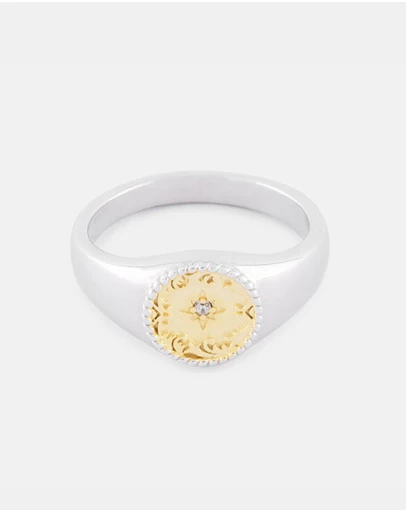 Serge DeNimes - Silver Sundown Ring
