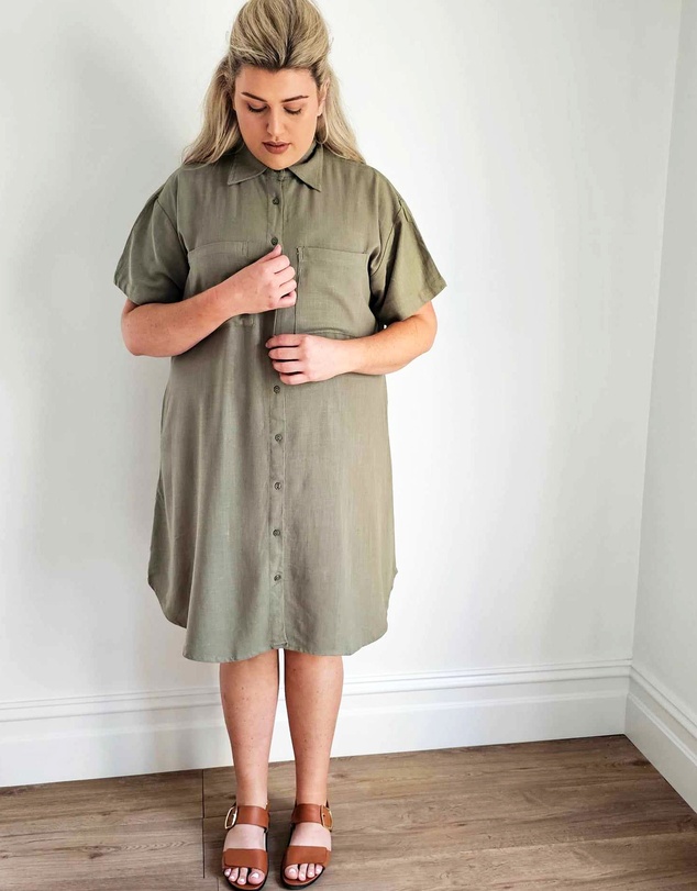 Hope & Harvest - Girlfriend Shirt Dress