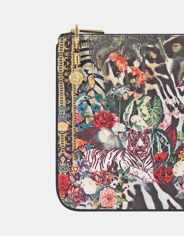 Camilla - Small Canvas Clutch