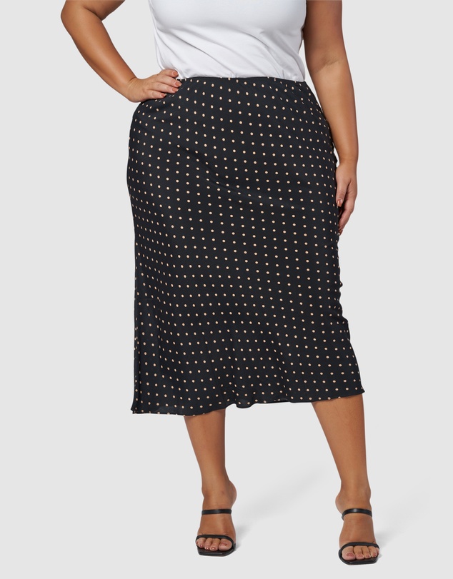 Something 4 Olivia - Emily Print Midi Skirt
