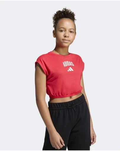 adidas Sportswear - SEASONALS COLLEGIATE TYPOGRAPHY T-SHIRT Kids