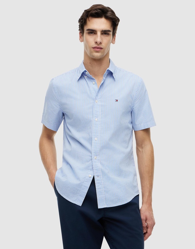 Tommy Hilfiger - Classic Poplin Striped Shirt