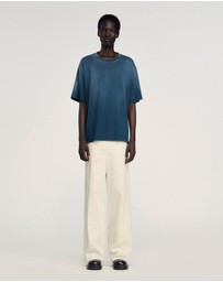 Sandro - Washed Blue Tee Shirt