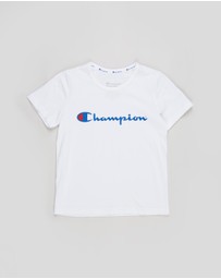 Champion - Script Short Sleeve Tee - Kids-Teens