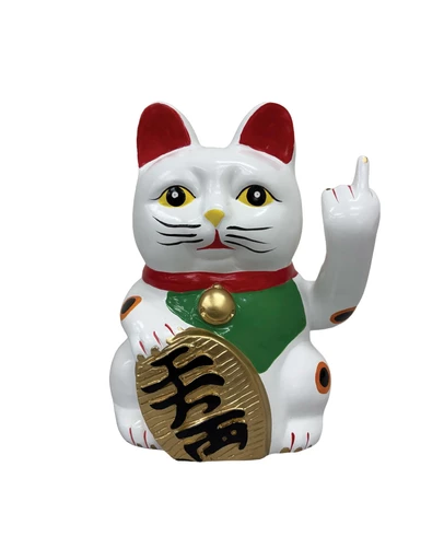 Urban Attitude - Urban Attitude Cheeky Un-Lucky Cat