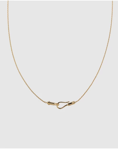 Elli Jewelry - Elegant Rope Chain Necklace in Gold-Plated 925 Sterling Silver