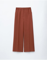 & Other Stories - Wool Press-Crease Trousers