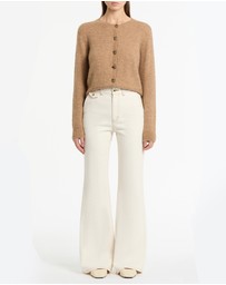 Carla Zampatti - Praline Brushed Knit Cardigan