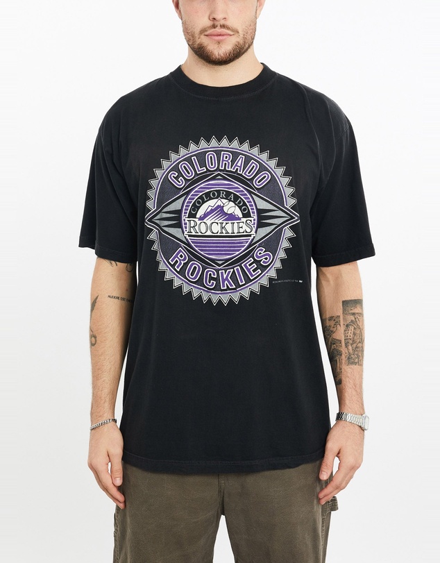 Vintage by The Real Deal - Pre Loved - Vintage 1994 MLB Colorado Rockies Tee
