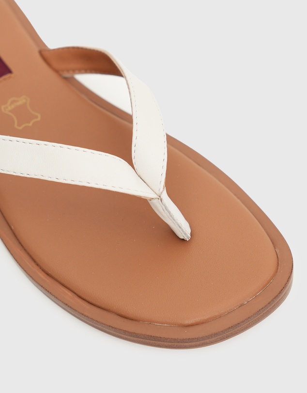 Betts - Crush Leather Thong Sandals