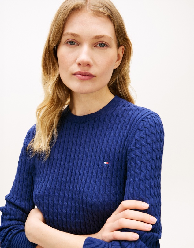 Tommy Hilfiger - Fine Gauge Cable Knit Jumper
