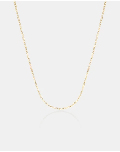 The Silver Collective - Tennis Necklace Fine