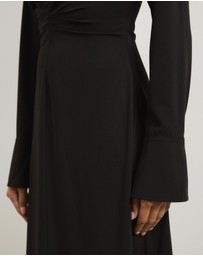 Atmos&Here - Franki Ruched Waist Midi Dress