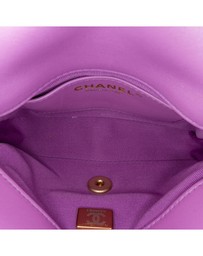 Pre-Loved by Azura Reborn - Pre-Loved chanel Mini Flap Bag Lambskin Chain Strap