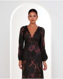 Pilgrim - Cher Wrap Front Maxi Dress