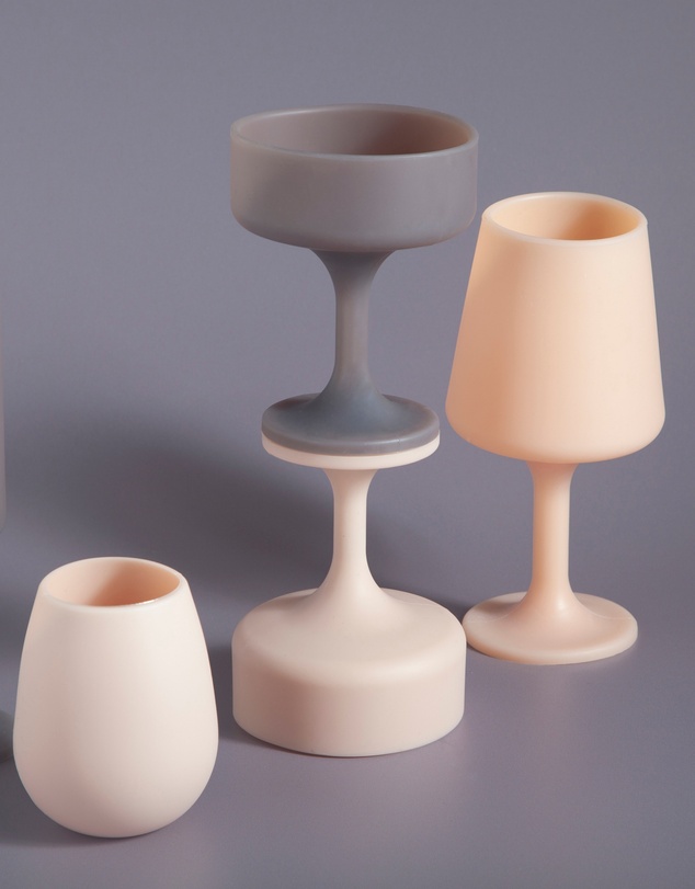 porter green - swepp | silicone unbreakable wine glasses