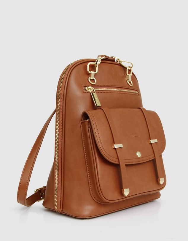 Belle & Bloom - 5th Ave Leather Backpack