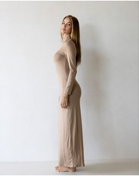 Mod Squad - Luxe Long Sleeve Slip Dress Base Layer