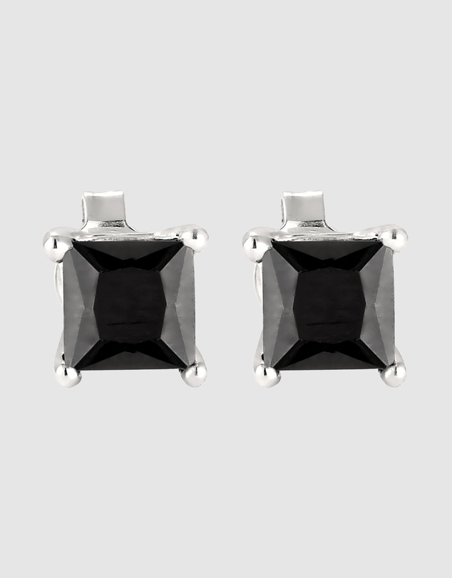 Kuzzoi - ICONIC EXCLUSIVE - Zirconia Stud Earrings in 925 Sterling Silver