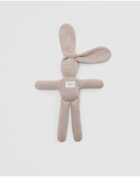 Country Road - Organically Grown Cotton Blend Rib Stripe Bunny