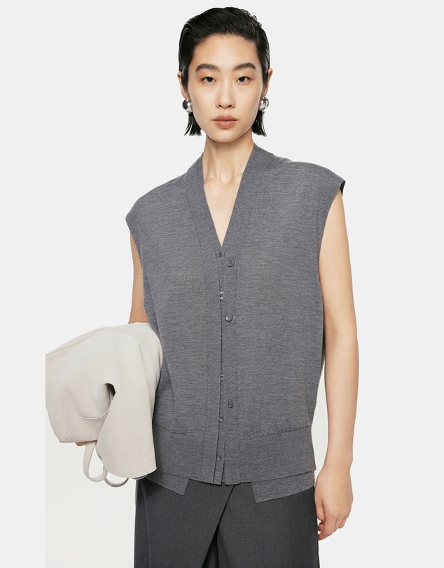 JNBY - JNBY Wool Knit Waistcoat