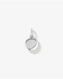 Michael Hill - Diamond Accent Round Compass Pendant in Sterling Silver