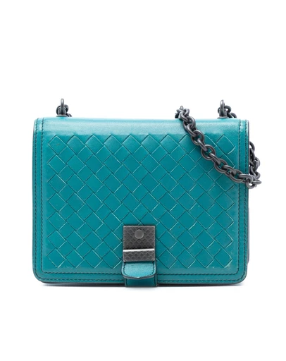 Pre-Loved by Azura Reborn - Pre-Loved Mini Nappa Intrecciato Runway Shoulder Bag