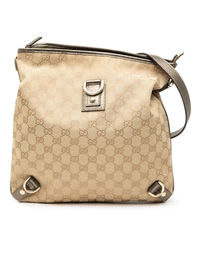 Pre-Loved by Azura Reborn - Pre-Loved GG Canvas Abbey D Ring Crossbody
