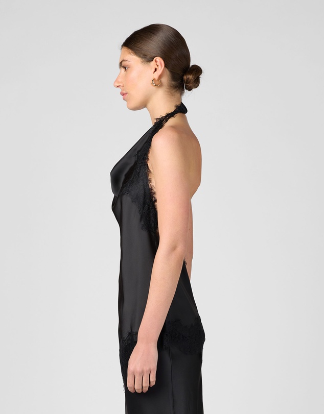 MVN - Lace Halter Neck Top