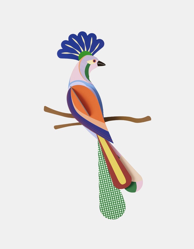 Studio Roof  - Wall Art Paradise Birds B4