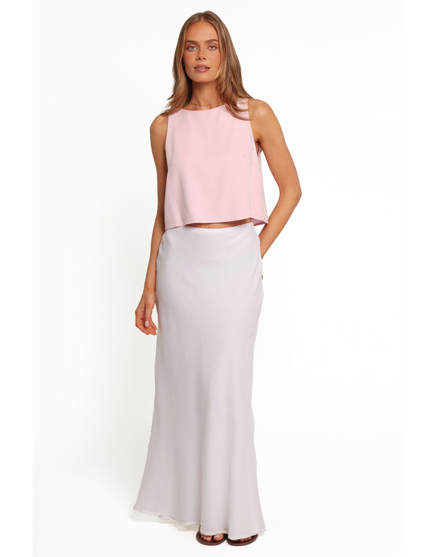Petal & Pup - Benson Maxi Skirt - White