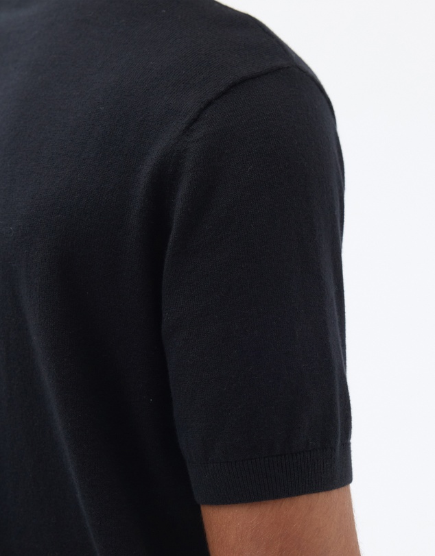 AERE - Cotton Cashmere Blend Relaxed Polo