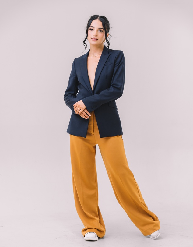 Youmsara - The Freya Wide Leg Knit Pants
