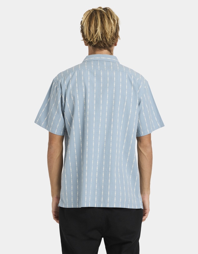 Billabong - Mens Sundays Jacquard Short Sleeve Shirt