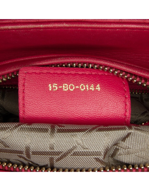 Pre-Loved by Azura Reborn - Pre-Loved Medium Lambskin Cannage Lady Dior