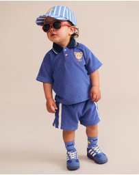 Huxbaby - Hux Towelling Polo - ICONIC EXCLUSIVE - Babies-Kids