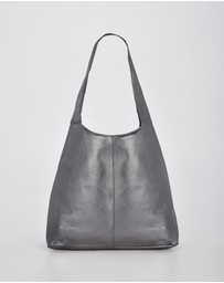 Cobb & Co - Lynx Metallic Leather Hobo