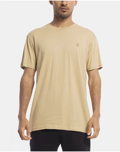 Stock & Co. - Stock & Co Anchor Embroidery Tee
