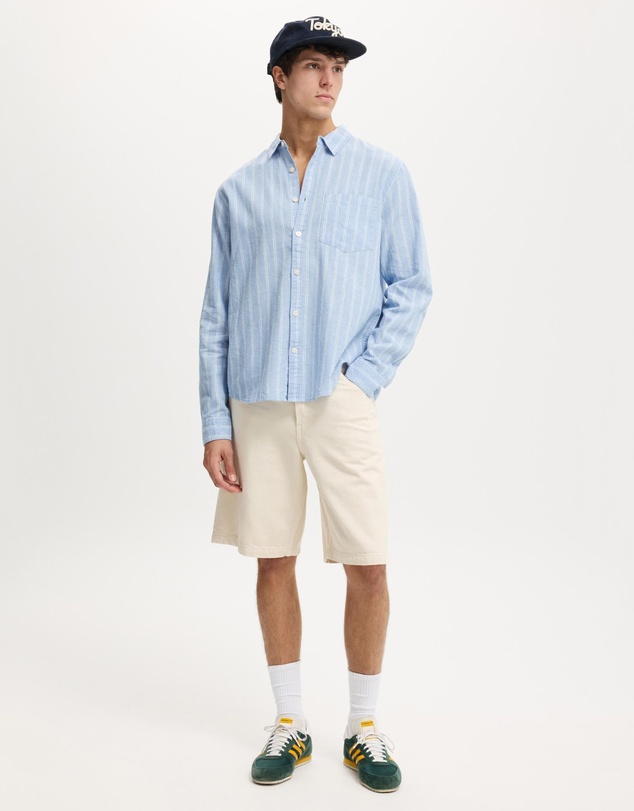 Cotton On - Baggy Denim Shorts