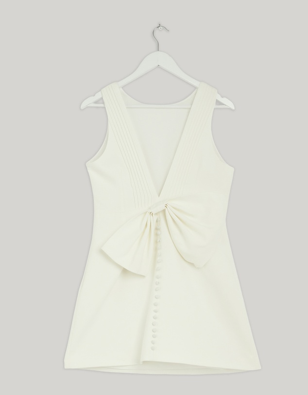 Revibe - Repaired CHANCERY Sadie Mini Back Bow Dress - AU 12