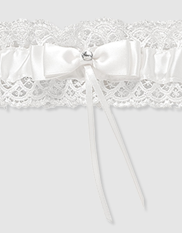 B Free Intimate Apparel - Bridal Garter Vintage Lace